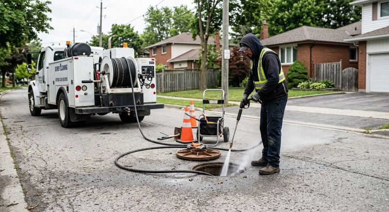 Sewer Line Clearing in North Myrtle Beach, SC