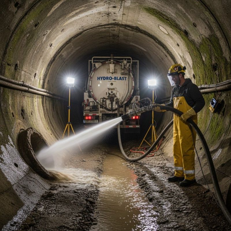 Sewer Line Jetting in Sacramento, CA