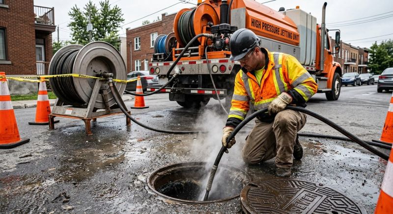 Sewer Line Jetting in Warrenton, VA