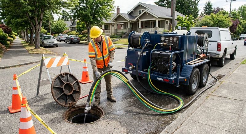 Sewer Line Jetting in Annapolis, MD