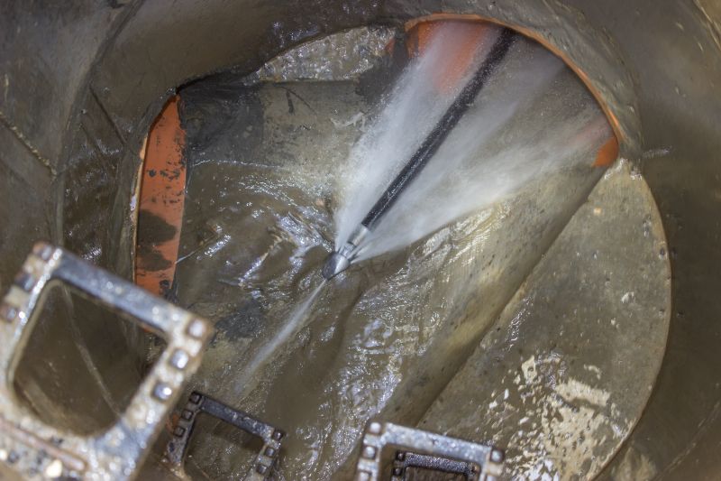 Sewer Jetting Equipment in Action