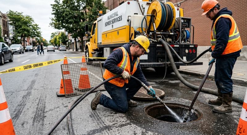 Sewer Line Clearing in Sacramento, CA