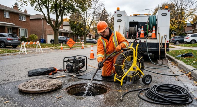 Sewer Line Clearing in Jupiter, FL